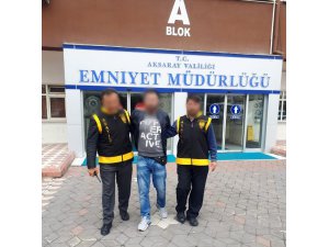 Aksaray’da 8 yıl hapis cezası bulunan uyuşturucu taciri yakalandı