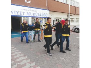 Aksaray’da firari 5 kişi yakalanarak tutuklandı