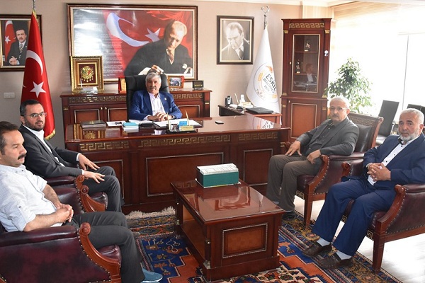 Aksaray İHH’dan Necati Belgemen'e ziyaret