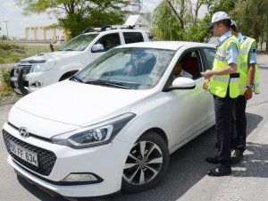 Aksaray polisi karayollarında bayram tatili mesaisinde