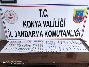 Konya’da 216 parça tarihi eser ele geçirildi