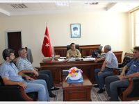 HAYKOOP Başkan ve Yöneticilerinden Kaymakam İlhan'a ziyaret