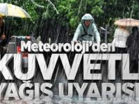 Aksaray ve Konya için şiddetli yağış uyarısı