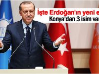 İşte Erdoğan'ın yeni ekibi