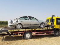 Eskil'de trafik kazası 1 yaralı