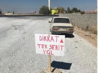 Tek şeride Eskillice çözüm!