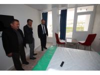 Başkan Özaltun’dan hasta konukevine ziyaret