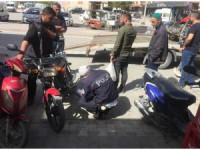 Kulu’da hurdaya ayrılan ve tescilsiz motosikletler toplanıyor