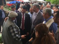 CHP Aksaray milletvekili adayları Sarıyahşi’ye çıkarma yaptı