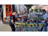 Tamir yaptığı çatıdan düşerek yaralandı