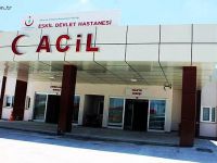 Eskil'de ki trafik kazasında karı koca yaralandı