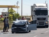 Bozcamahmut'ta trafik kazası: 2 yaralı