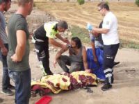 Gurbetçilerin bulunduğu otomobil takla attı: 6 yaralı