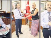 Hakim Alparslan Keskin'e onur plaketi