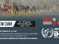 Gazze'ye yardım cuması!