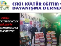 Eskilli Servet Kitabevi'nden Eskilder'in Kitap kampanyasına büyük destek!