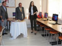 Eskil Taşkapı Ortaokulunda Robotik Kodlama atölyesinin açılışı yapıldı