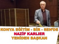 Eskilli Eğitimci Nazif Karlıer yeniden başkan!