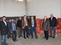 Aksaray’da Soğan Satışı Yapılan Yerlerde Stok Kontrolü Yapıldı