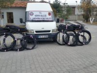 Çihanbeyli'de Jandarmadan kablo hırsızlarına suçüstü
