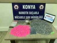 Yılbaşında satış planı yapan torbacılara Konya Narkotikten darbe