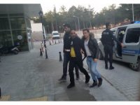 İnşaattan hırsızlık şüphelileri tutuklandı