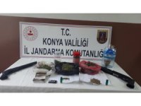 Çumra’da Jandarma’dan uyuşturucu operasyonu