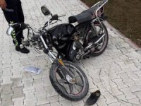 Aksaray’da otomobil ile motosiklet çarpıştı: 1 yaralı
