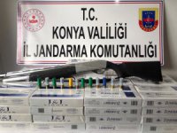 Jandarma uygulamasında kaçak sigara ele geçirildi
