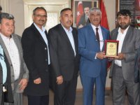 Necati Belgemen'e hayırlı olsun ziyaretleri sürüyor