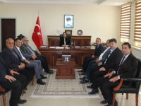 Tarım Heyetinden Kaymakam Karaalioğlu'na ziyaret