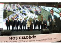 Bakan Kurum TOKİ sosyal konut kura törenine katıldı