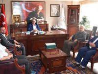 Aksaray İHH’dan Necati Belgemen'e ziyaret