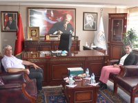 Kaymakam Karataş'tan Başkan Belgemen'e iadeyi ziyaret