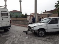Eskil'de trafik kazası: 1 yaralı