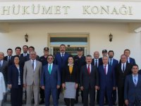 Aksaray Valisi Ali Mantı Eskil'i Ziyaret Etti VİDEO