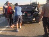 Konya’da otomobiller çarpıştı: 5 yaralı