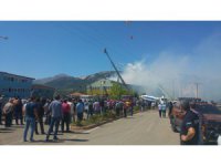 Konya’da silah fabrikasında büyük yangın