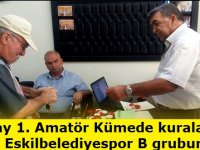 Aksaray 1. Amatör Kümede Kuralar Çekildi! Eskilbelediyespor B Grubunda!