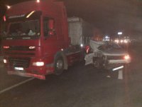 Konya’da trafik kazası: 2 yaralı