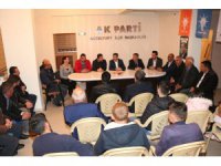 AK Parti heyeti Güzelyurt ilçesinde incelemelerde bulundu