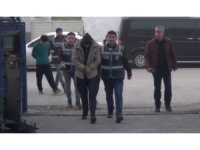 Hırsızlık şüphelileri kamyonun yanmayan lambasından yakalandı