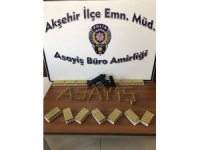 Konya’da bir evde silah ve 750 adet mermi ele geçirildi