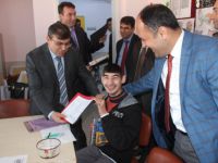 Beyşehir'de Özel Çocukların Karne Heyecanı