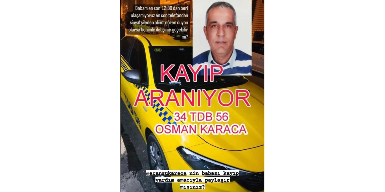 İstanbul’da taksici aracında ölü bulundu