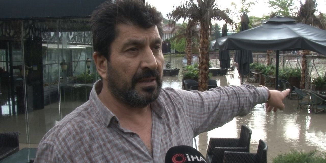 İşletmesi iki hafta arayla art arda su basan vatandaştan ABB’ye tepki