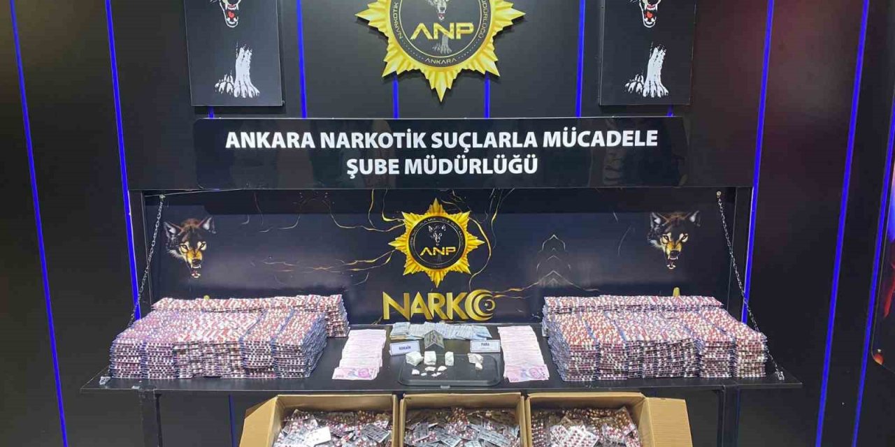Ankara’da 4 milyon lira değerinde uyuşturucu madde ele geçirildi