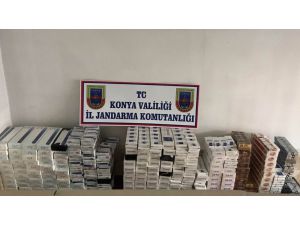 Akşehir’de kaçak sigara operasyonu
