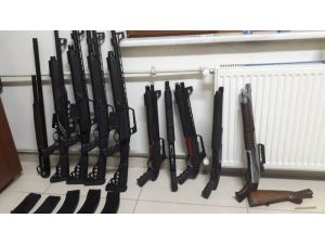 Akşehir’deki ruhsatsız ve faturasız tüfek ele geçirildi
