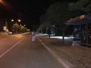 Beyşehir’in park ve yeşil alanları dezenfekte ediliyor